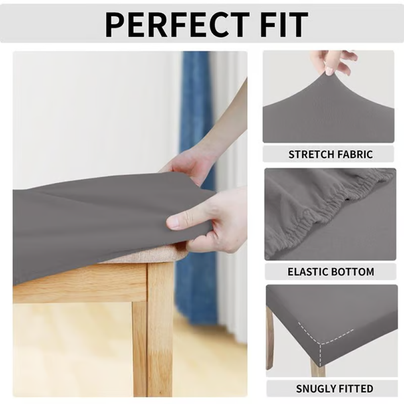 Coverelle™ – Stretch Chair Covers for Daily Protection (4 Pcs)