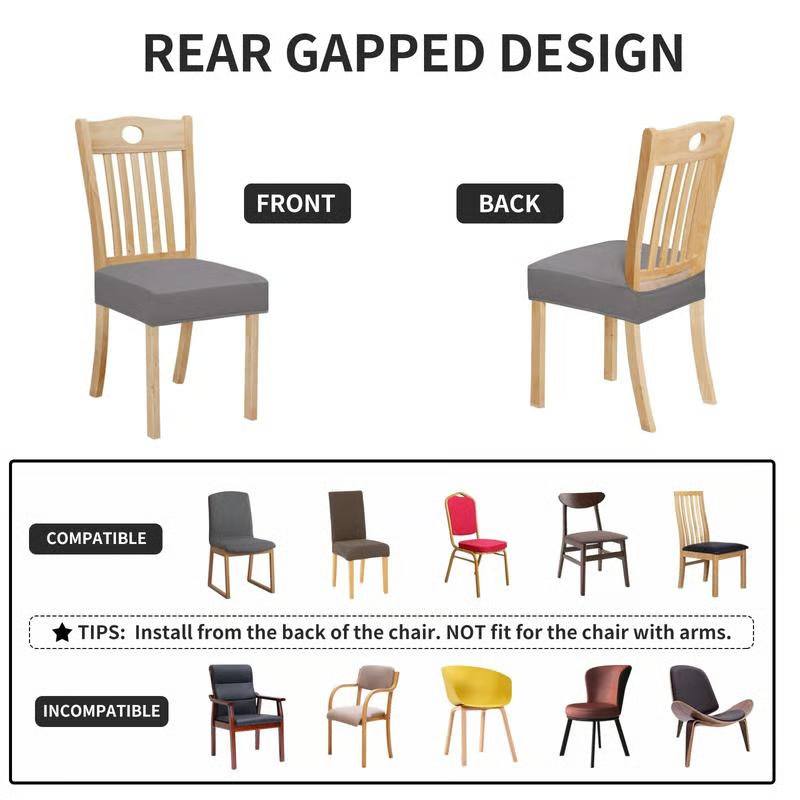 Coverelle™ – Stretch Chair Covers for Daily Protection (4 Pcs)