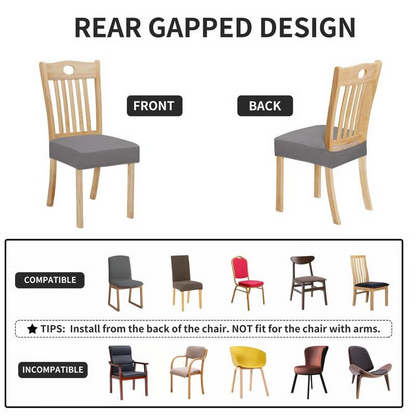 Coverelle™ – Stretch Chair Covers for Daily Protection (4 Pcs)