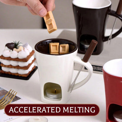 Cocozy™ – Ceramic Chocolate Fondue Mug