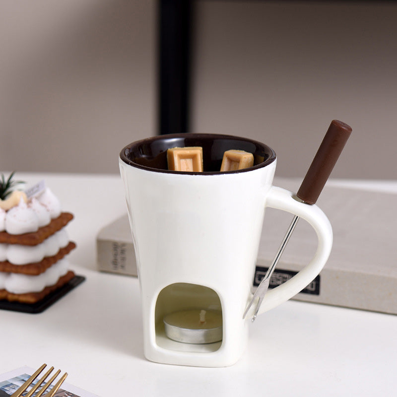Cocozy™ – Ceramic Chocolate Fondue Mug