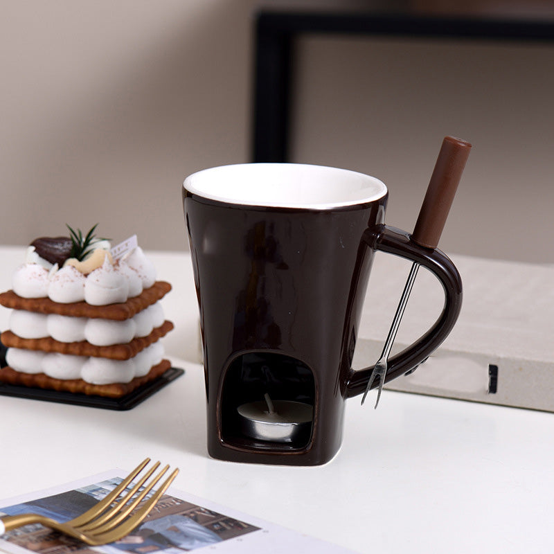 Cocozy™ – Ceramic Chocolate Fondue Mug