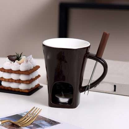 Cocozy™ – Ceramic Chocolate Fondue Mug