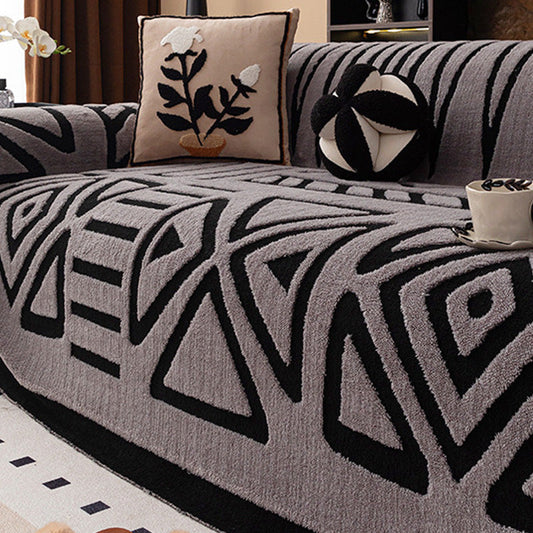 Velmora™ – Soft Textured Couch Cover with Grip