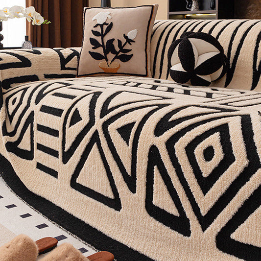 Velmora™ – Soft Textured Couch Cover with Grip